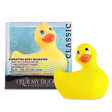 Вібромасажер - каченя I Rub My Duckie Classic Yellow v2.0 зображення