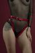 Гартеры Feral Feelings - Belt Briefs красные картинка