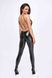 Комбинезон с цепочкой страз на спине Noir Handmade F306 Mirage catsuit, размер M картинка 2