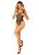 Боди-сетка с доступом Obsessive B336 crotchless teddy, размер S/M/L картинка 5
