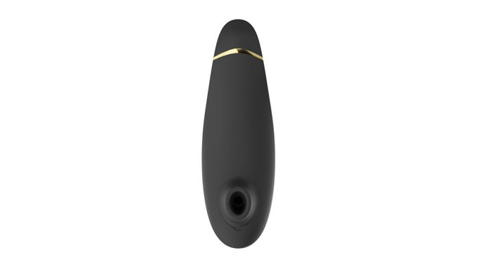 Вакуумний кліторальний стимулятор Womanizer Premium 2 Black (функції Autopilot та Smart Silence) зображення
