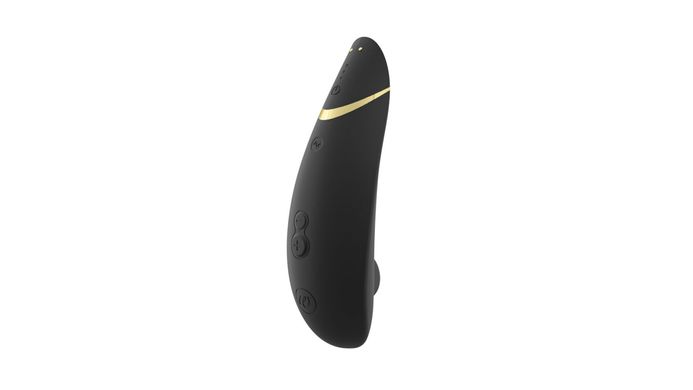 Вакуумний кліторальний стимулятор Womanizer Premium 2 Black (функції Autopilot та Smart Silence) зображення