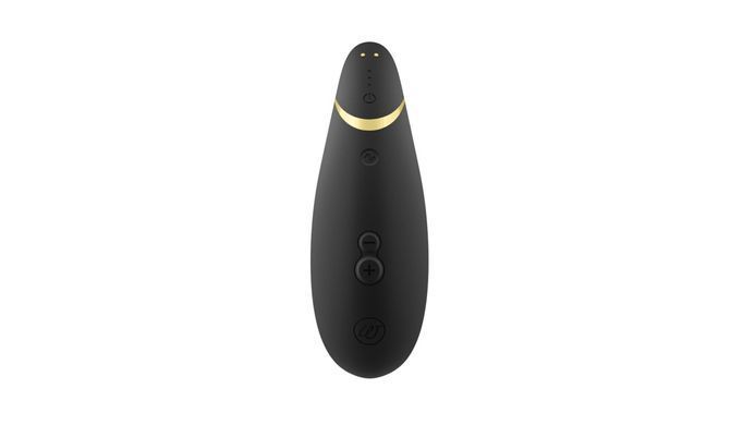 Вакуумний кліторальний стимулятор Womanizer Premium 2 Black (функції Autopilot та Smart Silence) зображення