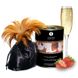 Пудра для тіла їстівна Shunga Sweet Snow Body Powder Sparkling Strawberry Wine, полуниця з шампанським (228 г) картинка 1