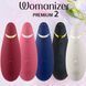 Вакуумний кліторальний стимулятор Womanizer Premium 2 Black (функції Autopilot та Smart Silence) картинка 15