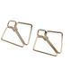 Затискачі для сосків з підвіскою LOCKINK Nipple Clamps with Heavy Pendant Golden картинка 6