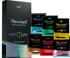 Набор пробников жидкого вибратора Intt Vibration Six Flavor Mix (12 шт по 5 мл) картинка