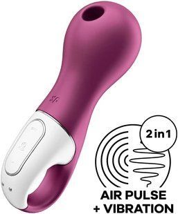 Вибромассажер с вакуумной стимуляцией Satisfyer Lucky Libra (диаметр 5,5 см) картинка