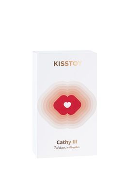 Смарт пульсатор з вакуумним стимулятором KISSTOY Cathy III Pink (діаметр 2,5 см) зображення