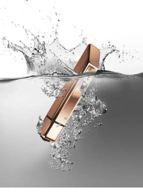 Вібратор міні кліторальний Rocks Off Bamboo Rose Gold зображення