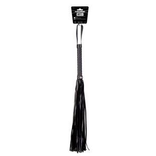 Флогер із штучної шкіри Punishment Flogger Black зображення