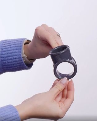 Двойное эрекционное кольцо Boners Stretchy Cocksling картинка