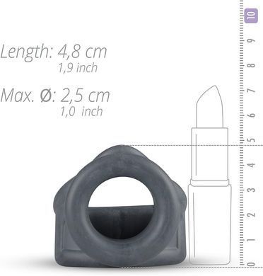 Двойное эрекционное кольцо Boners Stretchy Cocksling картинка