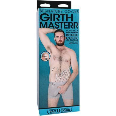 Фалоімітатор реалістик Doc Johnson Signature Cocks Girthmasterr 8.5 inch UltraSkyn (діаметр 6,4 см) зображення