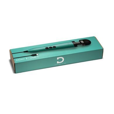 Вибромассажер-микрофон DOXY3 USB-C Massager TURQUOISE картинка
