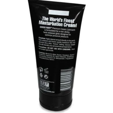 Крем для мастурбації Swiss Navy Premium Masturbation Cream (150 мл) зображення