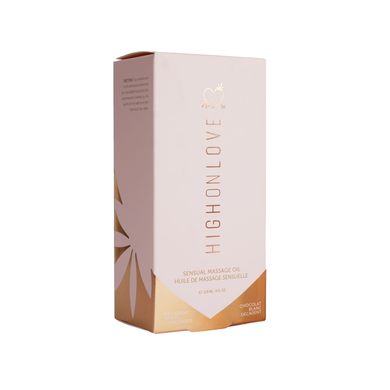 Масажна олія їстівна HighOnLove Massage Oil Decadent White Chocolate (120 мл) зображення