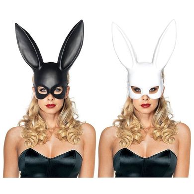 Пластикова маска кролика Leg Avenue Masquerade Rabbit Mask White зображення
