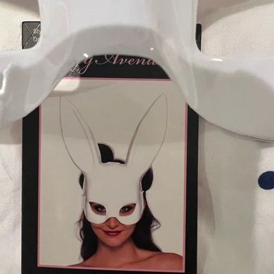 Пластиковая маска кролика Leg Avenue Masquerade Rabbit Mask White картинка