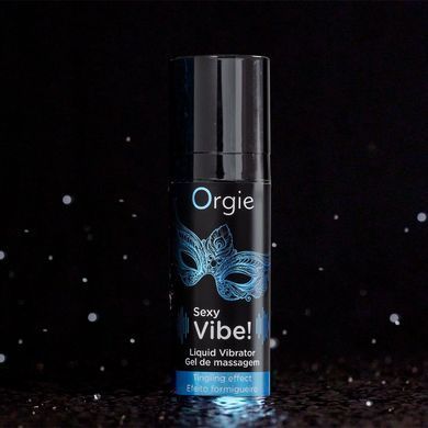 Рідкий вібратор Orgie Sexy Vibe!, вібрація 7/10 (15 мл) зображення