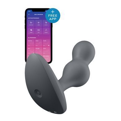 Смарт массажер простаты Satisfyer Deep Diver Grey (диаметр 3,3 см) картинка
