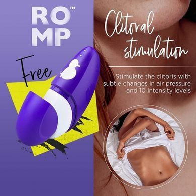 Вакуумний кліторальний стимулятор Romp Free зображення