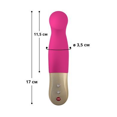 Вібратор-пульсатор Fun Factory SUNDAZE fuchsia pink (діаметр 3,5 см) зображення