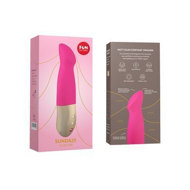 Вібратор-пульсатор Fun Factory SUNDAZE fuchsia pink (діаметр 3,5 см) зображення