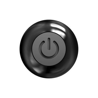 Вибропуля с кристаллами PowerBullet Pretty Point Rechargeable Black картинка