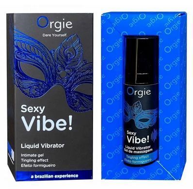Рідкий вібратор Orgie Sexy Vibe!, вібрація 7/10 (15 мл) зображення
