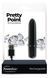 Вибропуля с кристаллами PowerBullet Pretty Point Rechargeable Black картинка 7