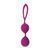 Вагінальні кульки Wooomy Taradiddle Magenta Kegel Ball (діаметр 3,5 см) зображення