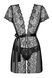 Пеньюар з мереживом Obsessive Alluria peignoir & thong, розмір L/XL картинка 3