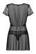 Пеньюар з мереживом Obsessive Alluria peignoir & thong, розмір L/XL картинка 4
