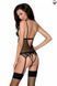 Секси корсет Passion DIABOLINA CORSET black S/M картинка 2