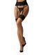 Чулки с кружевом Obsessive Nutris stockings, размер XS/S картинка 1