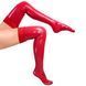 Червоні сексуальні вінілові панчохи з мереживом Art of Sex Lora, розмір S зображення