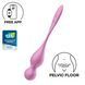 Вагинальные смарт-шарики с вибрацией Satisfyer Love Birds 1 Connect App Pink (78 г) картинка