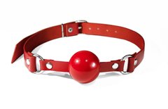 Кляп силіконовий Feral Feelings Silicon Ball Gag Red/Red (червоний з червоною кулькою) зображення