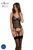 Спокусливий корсет + трусики Passion ECO LEAFA CORSET black, розмір L/XL зображення