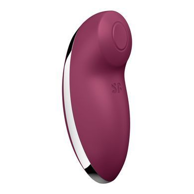 Вибростимулятор-пульсатор с эффектом постукивания пальцем Satisfyer Tap & Climax 2 Red картинка