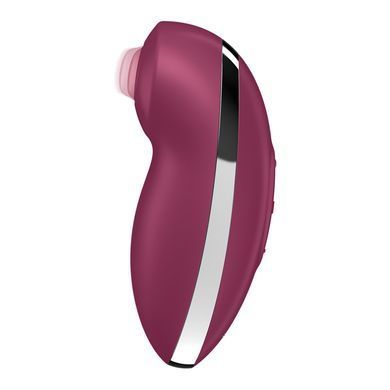 Вибростимулятор-пульсатор с эффектом постукивания пальцем Satisfyer Tap & Climax 2 Red картинка