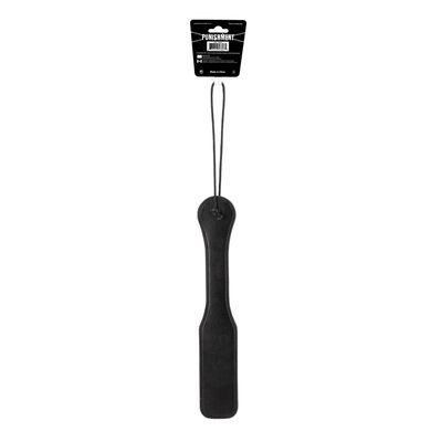 Паддл шкіряний Punishment Purple Lips Paddle Black зображення