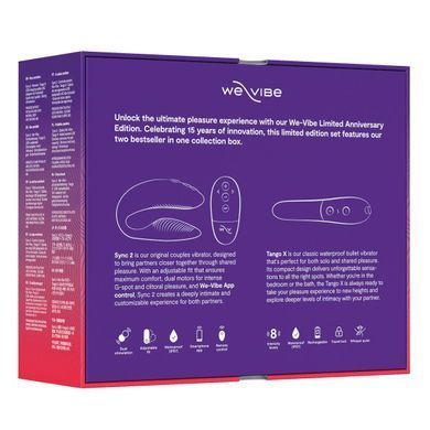 Подарунковий набір іграшок We-Vibe 15 Year Anniversary Collection зображення