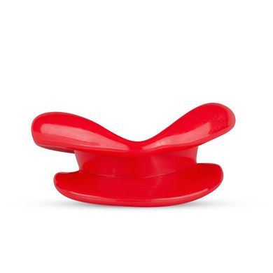 Силіконова капа-розширювач для рота у формі губ XOXO Blow Me A Kiss Mouth Gag Red (капа-губи) зображення