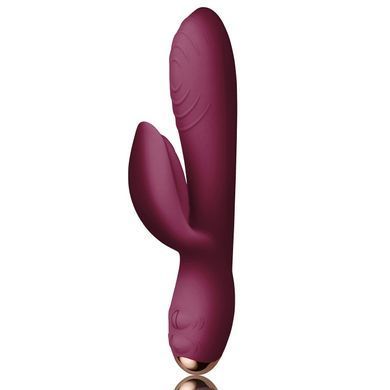 Вибратор - кролик Rocks Off Every Girl Burgundy с разноцветной LED-подсветкой картинка