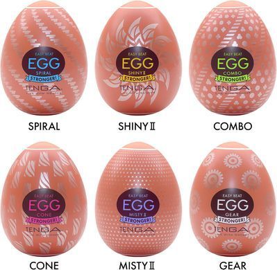 Мастурбатор-яйцо Tenga Egg Spiral (Спираль) картинка