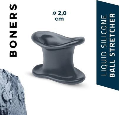 Широкое эрекционное кольцо для мошонки Boners Ball Stretcher картинка