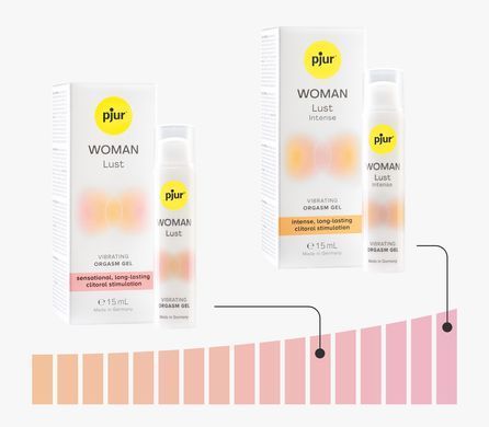 Рідкий вібратор інтенсивний pjur Woman Lust Intense (15 мл) зображення