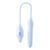 Смарт пульсатор з вакуумним стимулятором KISSTOY Cathy III Light Blue (діаметр 2,5 см) зображення